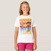 Sommer Sommerzeit! T-Shirt (Vorne ganz)