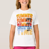 Sommer Sommerzeit! T-Shirt (Vorderseite)