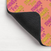 Sommer Sonne Sommer Spaß Mousepad (Ecke)