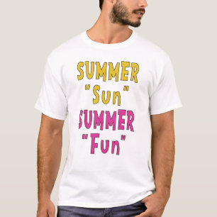 Sommer Sonne Sommer Spaß T-Shirt