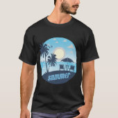 Sommer, Sonne, Strand, Stühle, Sonnenschirm und Pa T-Shirt (Vorderseite)