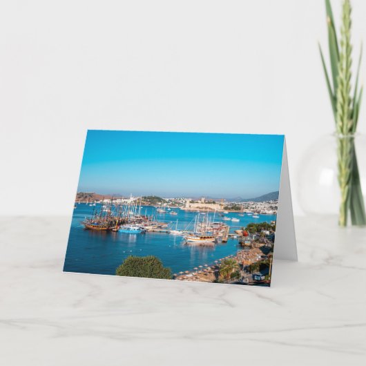 Sommer-Sonne-Strand-Türkei Einladung (Vorderseite)