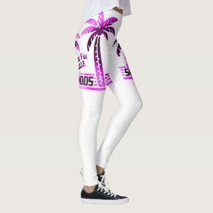 Sommer Sonne und Meer - Saludos - Palmendekor Leggings