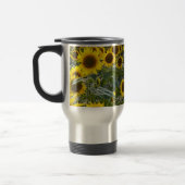 Sommer-Sonnenblume-Duschen-Pendler-Tasse Reisebecher (Links)