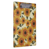 Sommer Sonnenblumen Klemmbrett (Rechts)