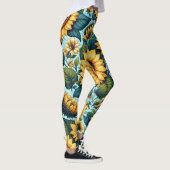 Sommer/Sonnenblumen/ Leggings (Rechts)