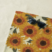 Sommer Sonnenblumen Strandtuch (Beispiel)