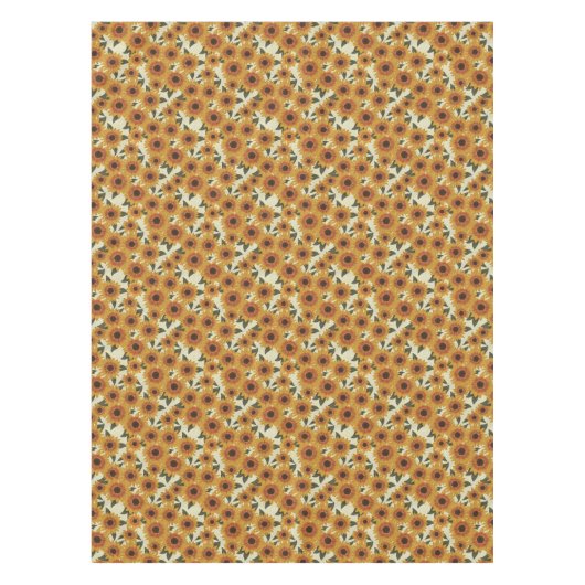 Sommer-Sonnenblumen Tischdecke (Vorderseite)