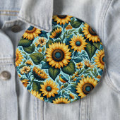 Sommer/Sonnenblumen/Vogel Button (Beispiel)
