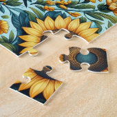 Sommer/Sonnenblumen/Vogel Puzzle (Seite)