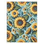 Sommer/Sonnenblumen/Vogel Tischdecke (Vorderseite)