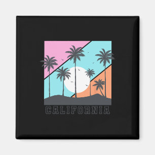 Sommer-Sonnenparadies Strandparadies Kalifornien Magnet