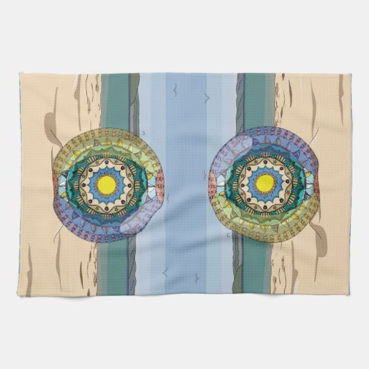 Sommer Sonnenschein Handtuch (Horizontal)