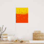 Sommer-Sonnenschein-Minimalist-Druck Poster (Küche)