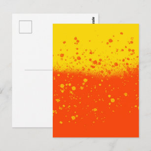 Sommer-Sonnenschein-Minimalist-Druck Postkarte