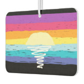 Sommer Sonnenuntergang Auto Air Freshener (Black M Autolufterfrischer (Links)