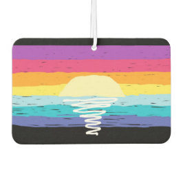 Sommer Sonnenuntergang Auto Air Freshener (Black M Autolufterfrischer