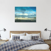 Sommer Sonnenuntergang, Cape Cod Leinwanddruck (Insitu (Schlafzimmer))