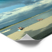 Sommer Sonnenuntergang, Cape Cod Poster (Ecke)