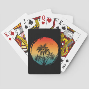 Sommer Sonnenuntergang Sonnenaufgang Urlaub Natur Spielkarten