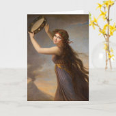 Sommer-Sonnenwende Karte (Gelbe Blume)