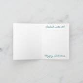 Sommer-Sonnenwende-Wasser-Lilien-Karte Karte (Innenseite)