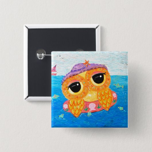 Sommer-Spaß Button (Vorne & Hinten)