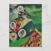 Sommer-Spaß-Collage Postkarte (Vorderseite)