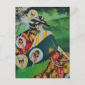 Sommer-Spaß-Collage Postkarte (Vorderseite)