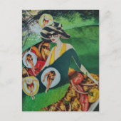 Sommer-Spaß-Collage Postkarte (Vorderseite)