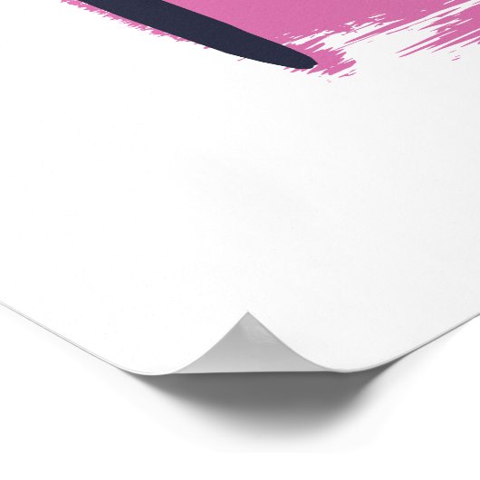 Sommer Spaß Design. Poster (Ecke)