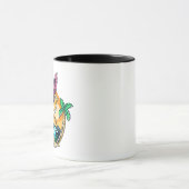 Sommer-Spaß-Flamingo Tasse (Zentrum)