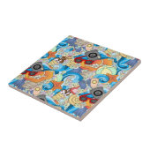 Sommer-Spaß-Muster Fliese (Seite)