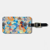 Sommer-Spaß-Muster Gepäckanhänger (Vorderseite horizontal)
