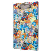 Sommer-Spaß-Muster Klemmbrett (Links)