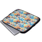 Sommer-Spaß-Muster Laptopschutzhülle (Vorne Knopf)