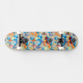 Sommer-Spaß-Muster Skateboard (Horizontal)