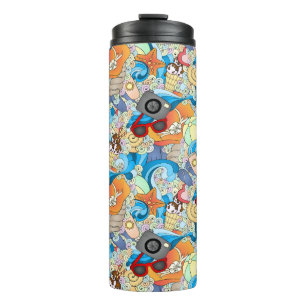 Sommer-Spaß-Muster Thermosbecher