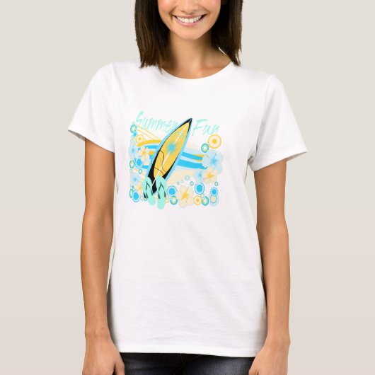 Sommer-Spaß-Trägershirt T-Shirt (Vorderseite)