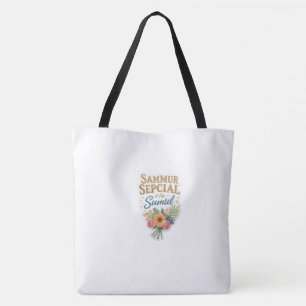 Sommer-Special-Blumen- Die-Cut-Aufkleber Vintage Tasche