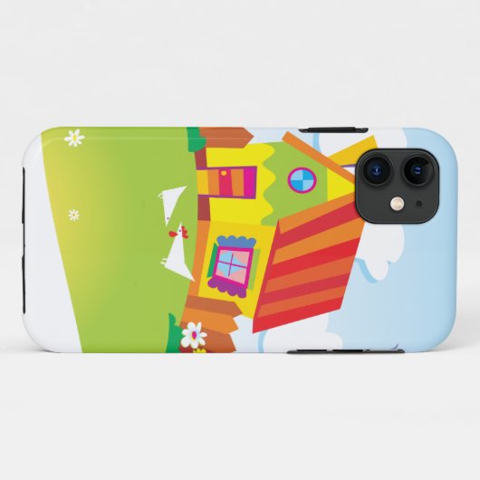 Sommer Spielspass Case-Mate iPhone Hülle (Rückseite (Horizontal))