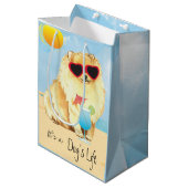 Sommer-Spitz Mittlere Geschenktüte (Vorderseite Schrägansicht)