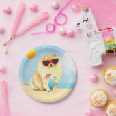 Sommer-Spitz Pappteller (Party)