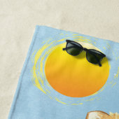 Sommer-Spitz Strandtuch (Beispiel)