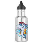 Sommer-Splash Edelstahlflasche (Links)