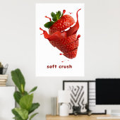 Sommer-Splash Obst Wandkunst Poster (Heimbüro)