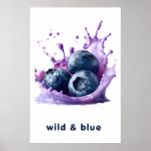 Sommer-Splash Obst Wandkunst Poster (Vorne)