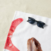 Sommer-Splash-Strandtuch Strandtuch (Beispiel)