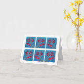 Sommer-Spritzen Karte (Gelbe Blume)