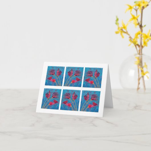 Sommer-Spritzen Karte (Gelbe Blume)